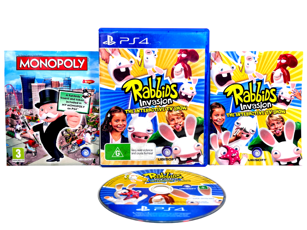 Rabbids Invasion: The Interactive TV Show (PS4)