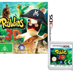 RABBIDS 3D The Game for NINTENDO 3DS