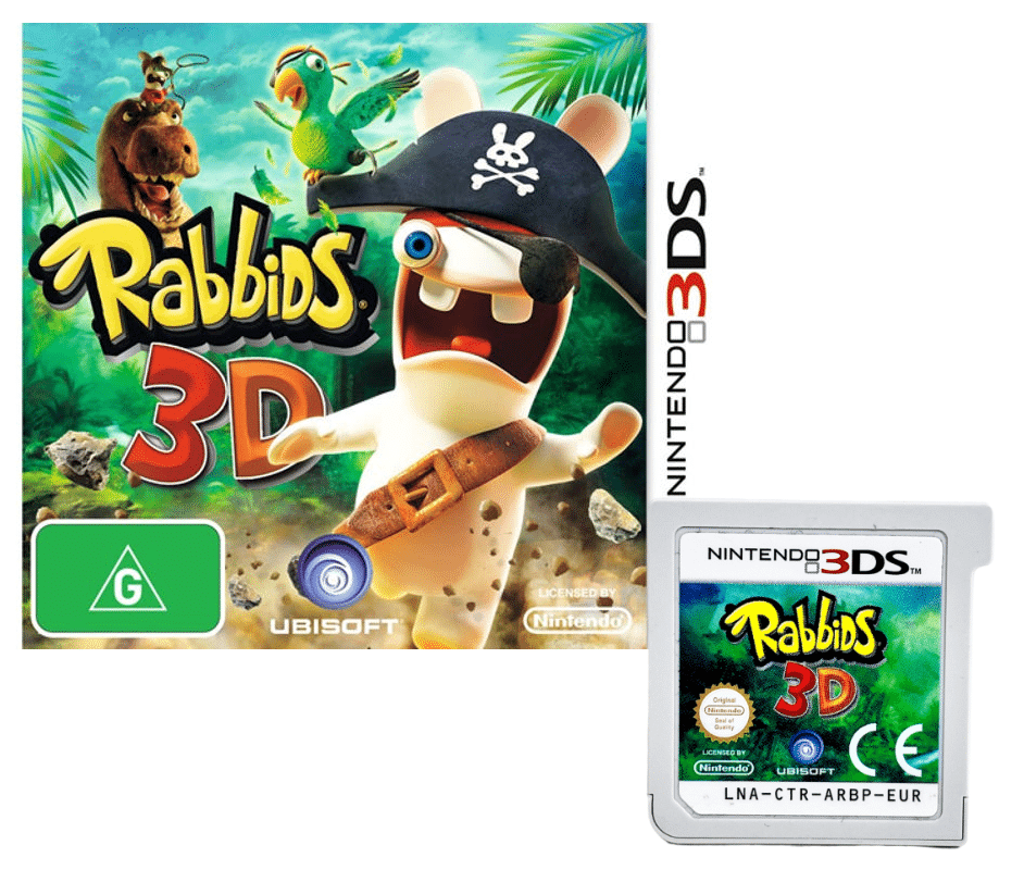RABBIDS 3D The Game for NINTENDO 3DS