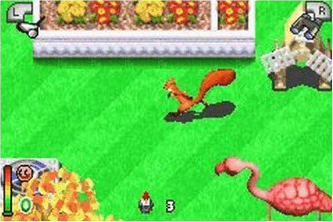 OVER THE HEDGE! Hammy Goes Nuts! (GBA) - Image 3