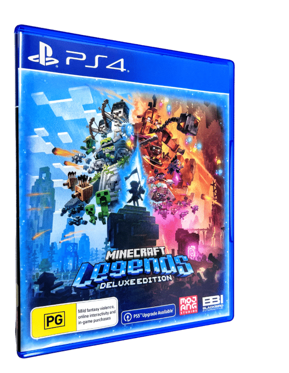 Minecraft Legends Deluxe Edition (PS4) *MINT COMPLETE* Appleby Games