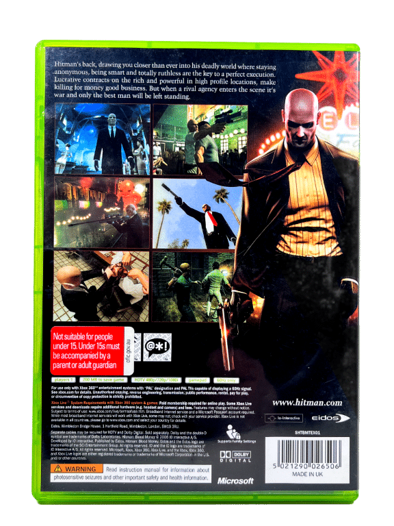 HITMAN Blood Money (Xbox 360)