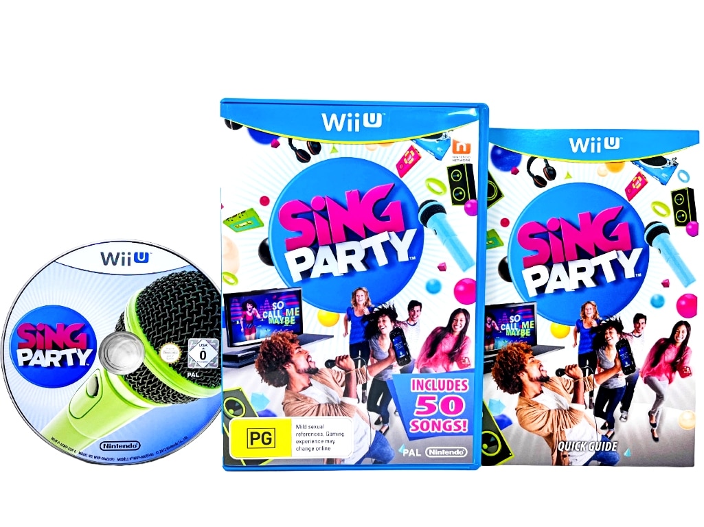 SING PARTY! U (Wii U Game)