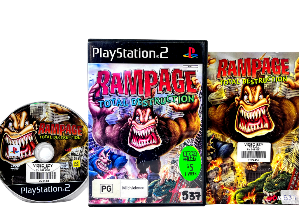 Rampage: Total Destruction (PS2)