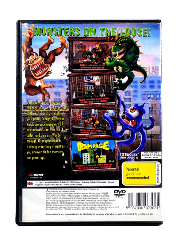 Rampage: Total Destruction (PS2)