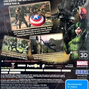 Marvel Avengers: CAPTAIN AMERICA Super Soldier (Xbox 360)