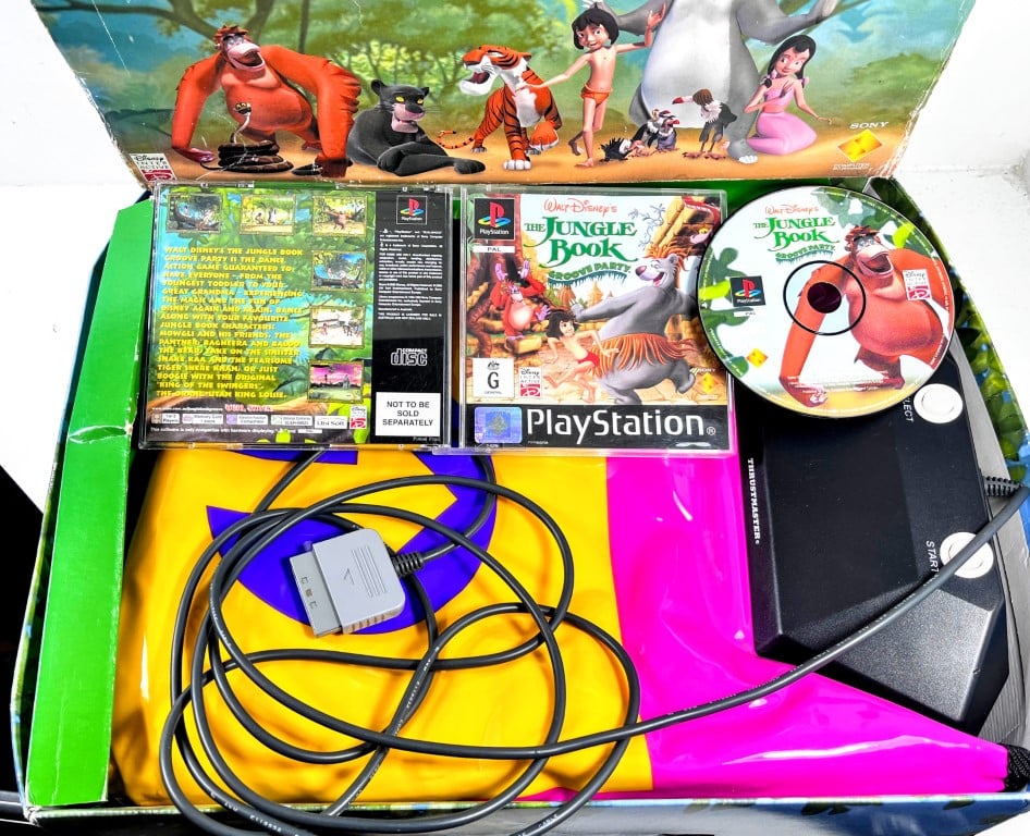 The Jungle Book Groove Party DANCE MAT + GAME *COMPLETE BOX SET*