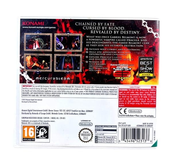 Castlevania Lord of Shadow: Mirror of Fate