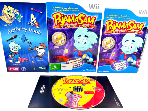 Pajama Sam: No Need To Hide When It's Dark Outside (Wii)