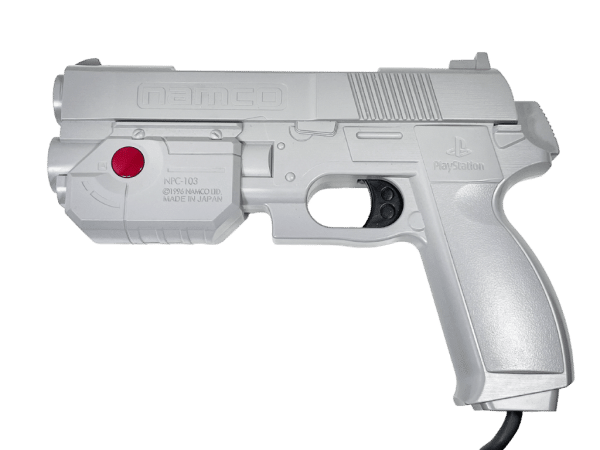 PS1 NAMCO GunCon 1 Gun Controller NPC-103 PLUS Guncon Adapter (PS1) - Image 3