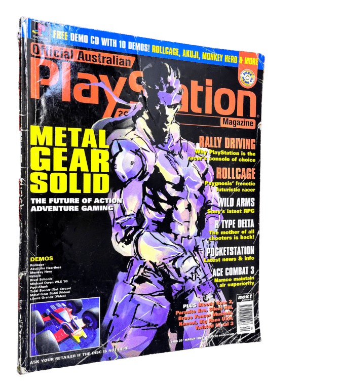 Official PlayStation Magazine Issue #20: March METAL GEAR LAUNCH