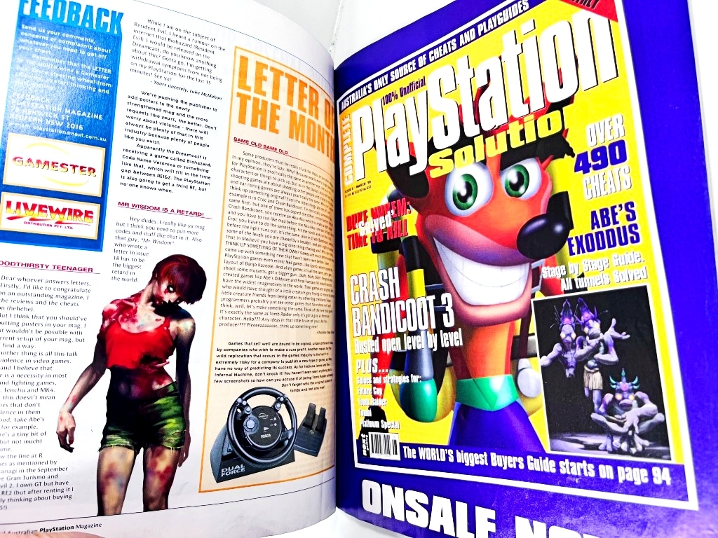 Official PlayStation Magazine Issue #20: March METAL GEAR LAUNCH - Image 7