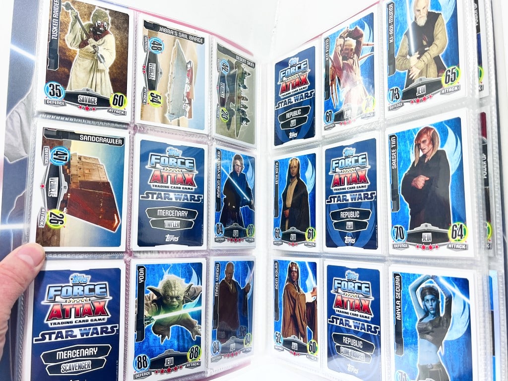 STAR WARS Force Attax Collector's Album + Cards *HUGE BULK LOT* - Image 6