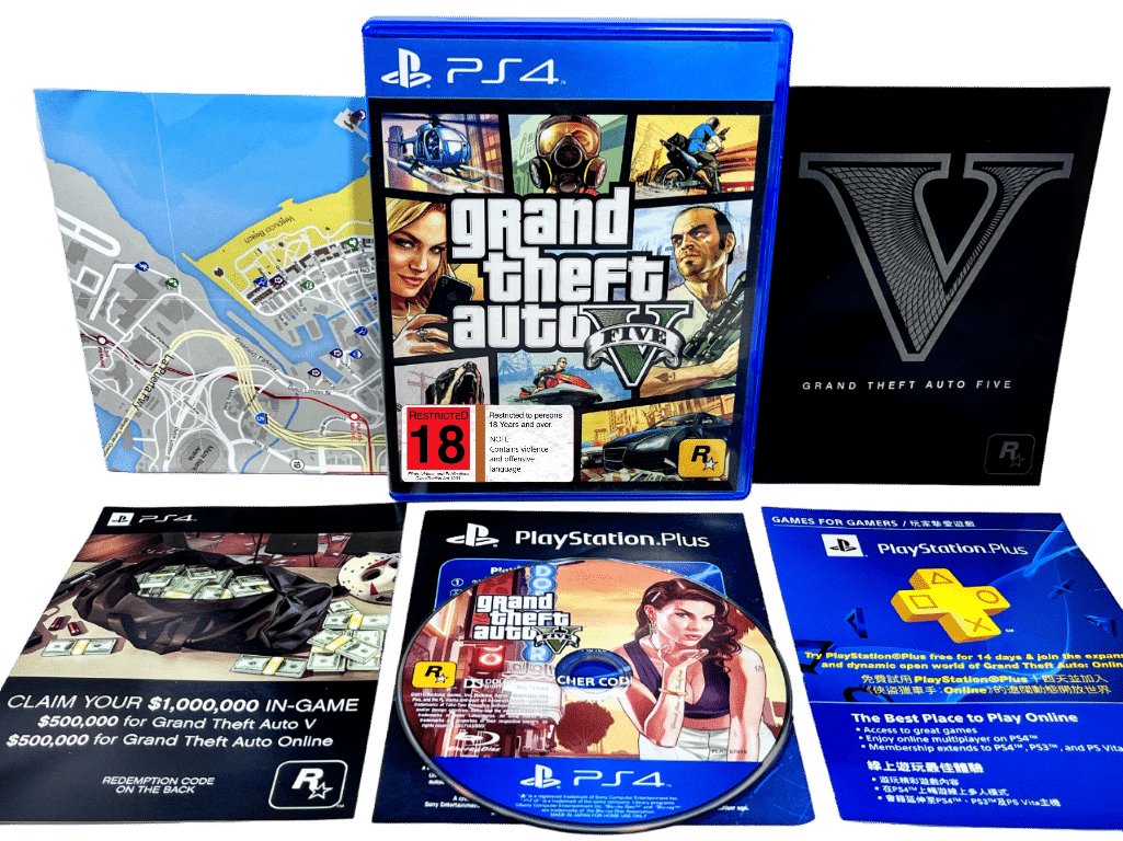 Grand Theft Auto 5: ALTERNATE PRINT (PS4)