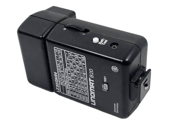Unomat B20C B 20 C Flash Unit Flash Attachment Flash Hot Shoe