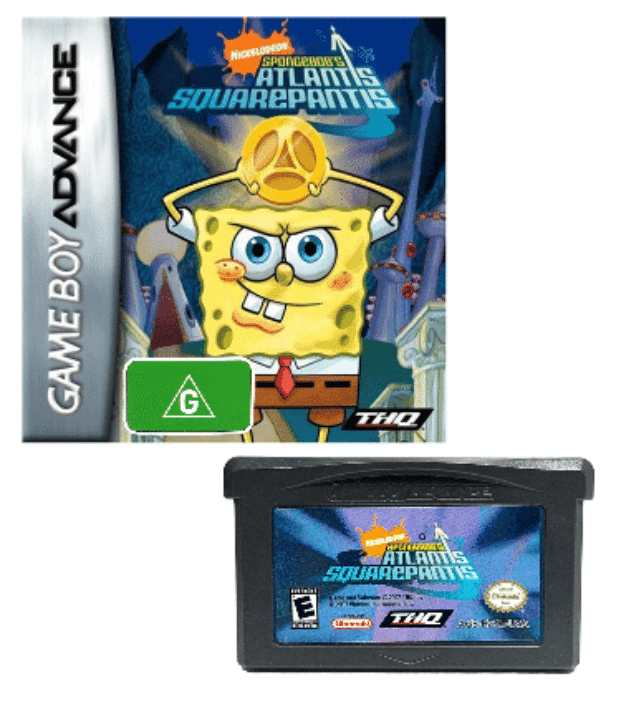 Nickelodeon Spongebob's Atlantis Squarepantis (GBA)