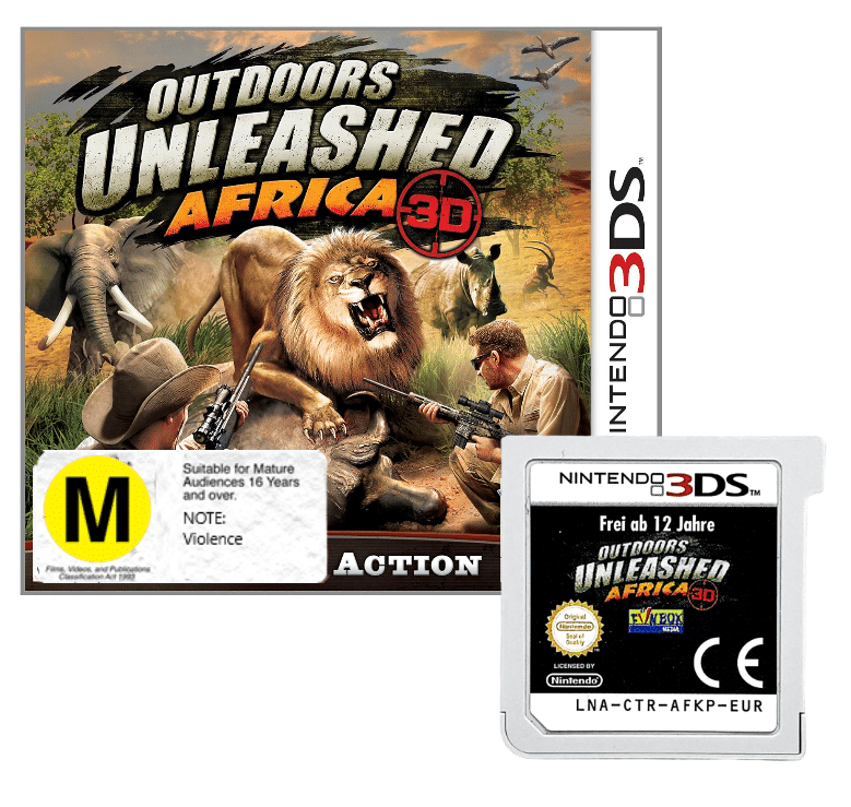 Outdoors Unleashed: AFRICA 3D Nintendo 3DS game