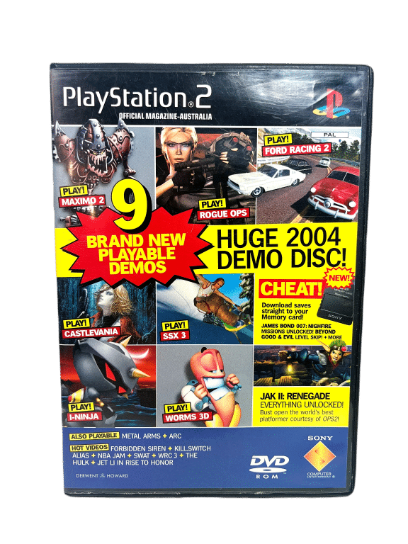 PlayStation 2 NINE DEMO COMPILATION (PS2) 2004