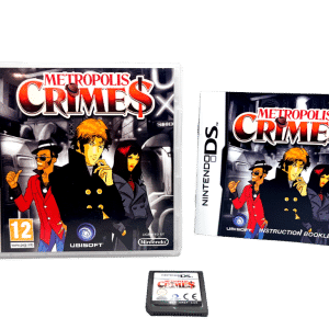 Metropolis Crimes (Nintendo DS) *MINT COMPLETE*