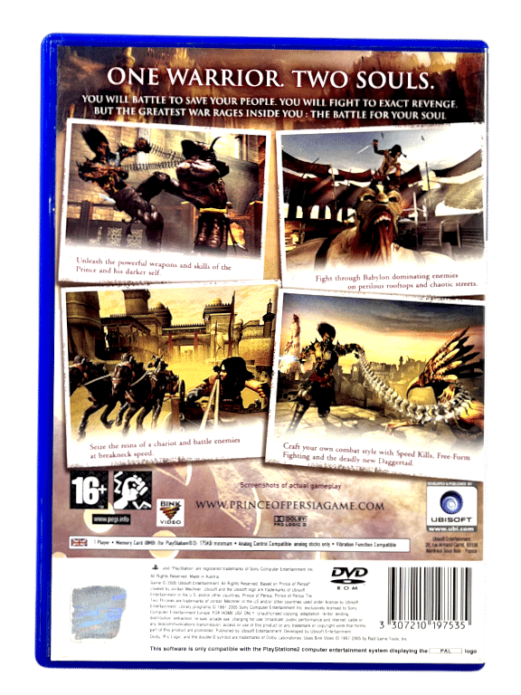 Prince of Persia The Two Thrones PS2