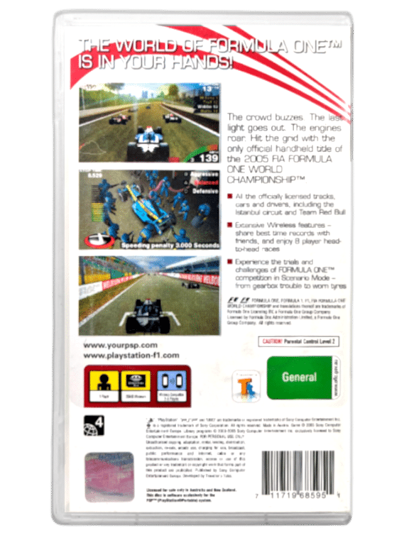 F1 Grand Prix Formula 2 Grand Prix (PSP)