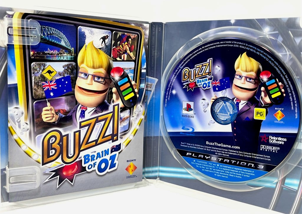 BUZZ!: Brain of Oz (PS3) *MINT COMPLETE* - Image 4