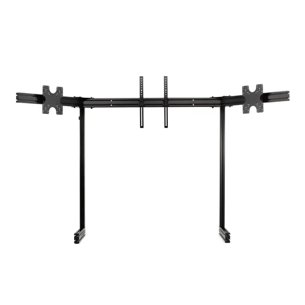 NEXT LEVEL RACING ELITE FREE STANDING TRIPLE MONITOR STAND - BLACK EDITION - Image 2