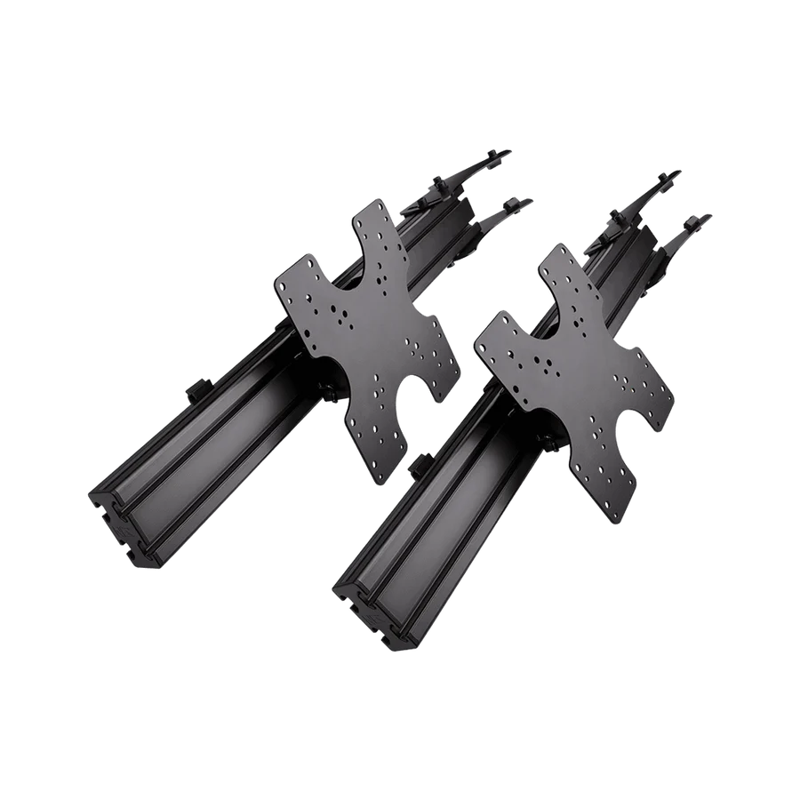 NEXT LEVEL RACING ELITE FREESTANDING TRIPLE MONITOR STAND ADD ON - CARBON GREY - Image 2