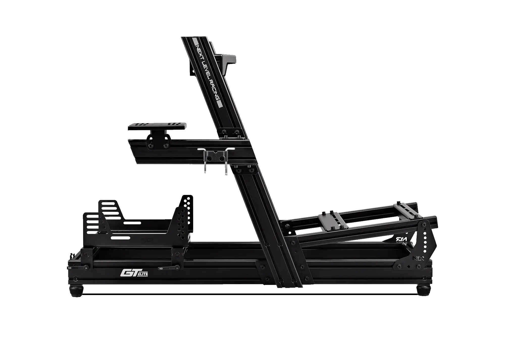 NEXT LEVEL RACING GTELITE ALUMINIUM SIMULATOR COCKPIT - WHEEL PLATE EDITION - Image 2