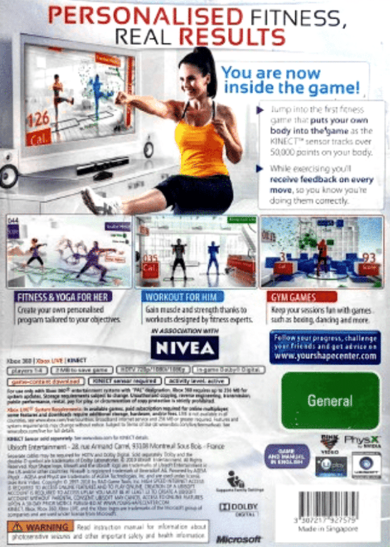 Your Shape Fitness Evolved (XBox 360) - Image 2