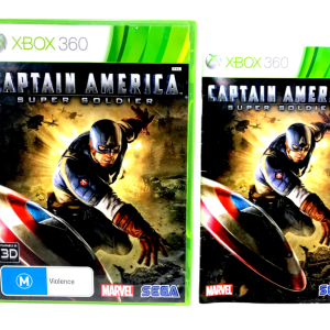 Marvel Avengers: CAPTAIN AMERICA Super Soldier (Xbox 360)
