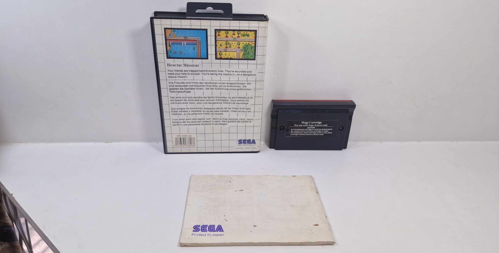 Rescue Mission (Sega Master System) - Image 2