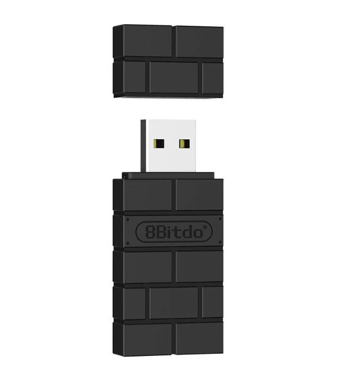 8Bitdo Wireless USB Adapter 2 for Switch, Switch OLED, Windows PC, Mac and Raspberry Pi, for PS5, PS4, Switch Pro Controller and More (Nintendo Switch)