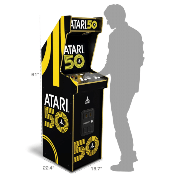 RETRO Arcade1Up - ATARI 50th Anniversary Deluxe Arcade Machine *IN STOCK NZ* - Image 7
