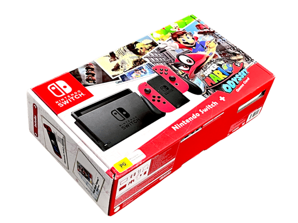 Nintendo Switch Console RED MARIO ODYSSEY *COMPLETE BOX SET* - Image 6