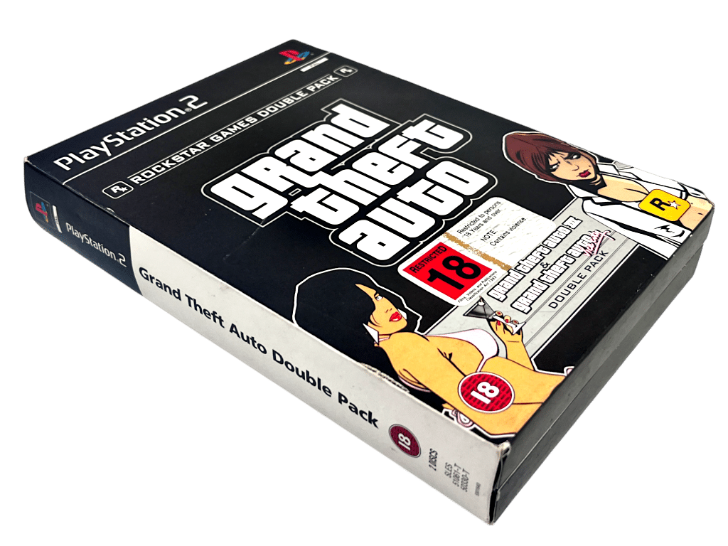 Grand Theft Auto III + GTA Vice City (PS2) *ROCKSTAR GAMES BOX SET*