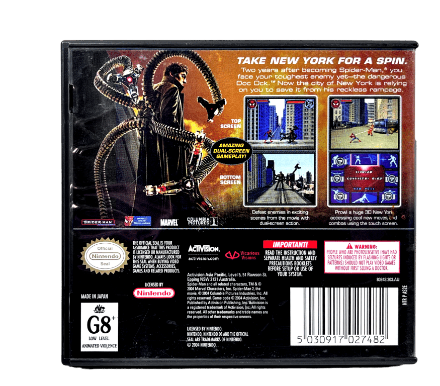 SPIDER-MAN 2 (DS)