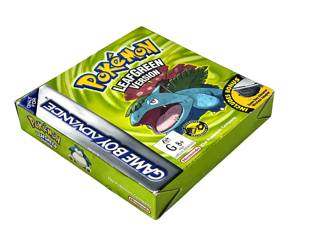 POKEMON LEAFGREEN Version (GBA) *COMPLETE BOX SET - INCLUDES WIRELESS ADAPTER* - Image 3