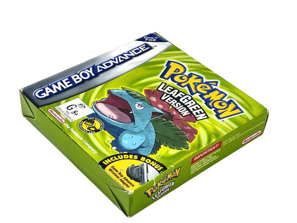 POKEMON LEAFGREEN Version (GBA) *COMPLETE BOX SET