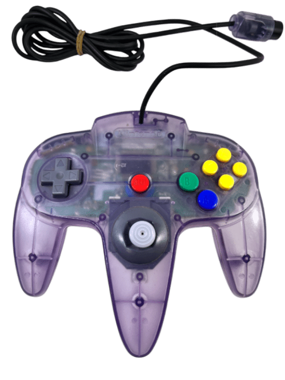 Genuine Nintendo 64 Controller Translucent Purple N64