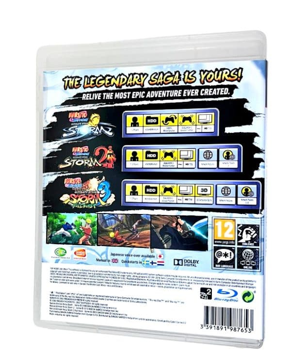 The NARUTO NINJA STORM COLLECTION (PS3)