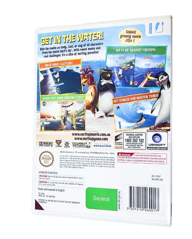 SURF'S UP The Game (Wii)