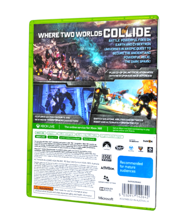TRANSFORMERS: Rise of the Dark Spark (Xbox 360)