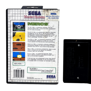 MERCS SEGA MASTER SYSTEM