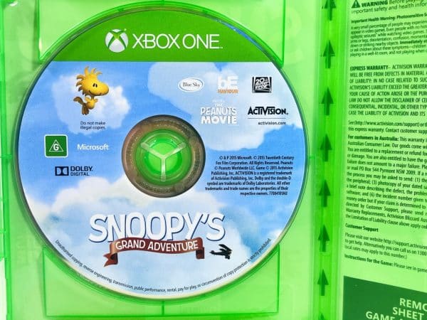 Charlie Brown: SNOOPY'S GRAND ADVENTURE (Xbox One)