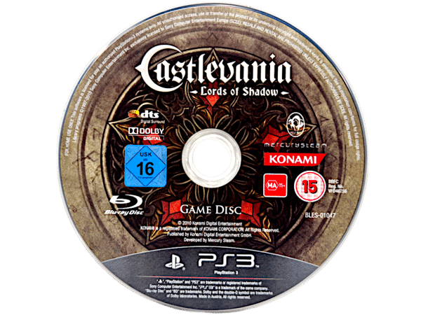 CASTLEVANIA LORDS OF SHADOW for SONY Playstation 3 / PS3