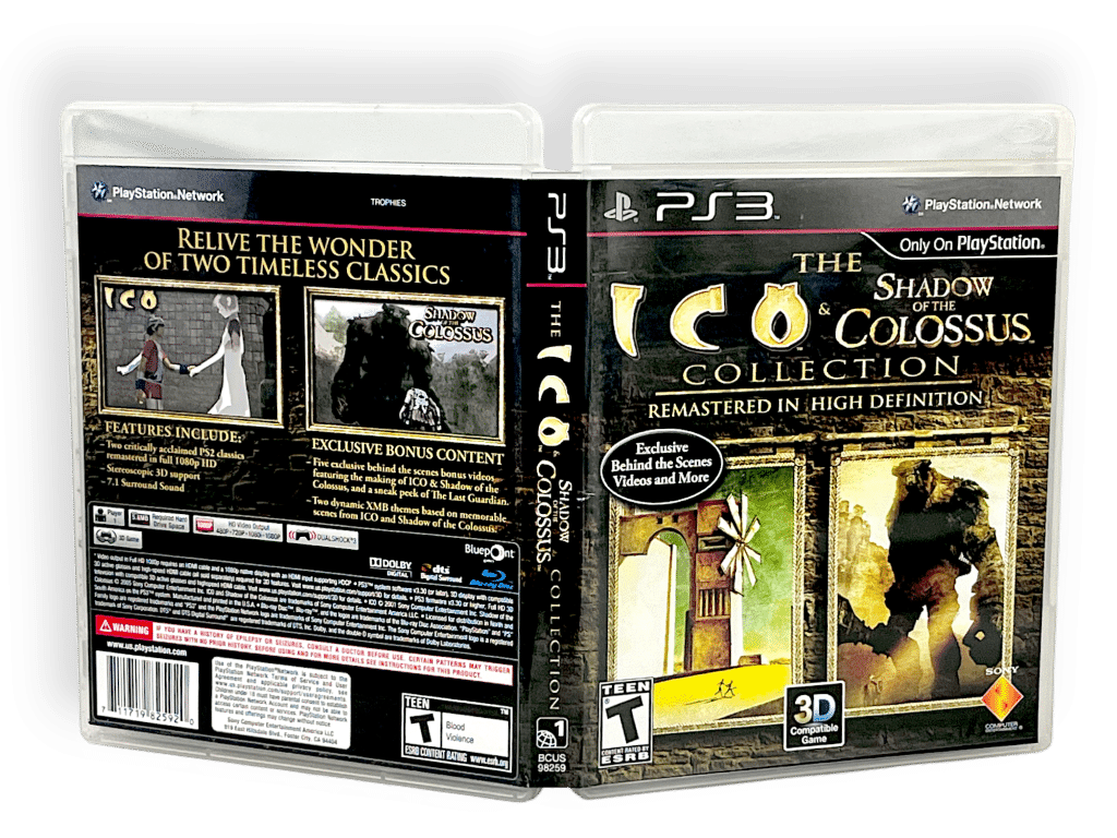 The ICO and Shadow of the Colossus Collection (PS3) *MINT COLLECTOR'S* - Image 4