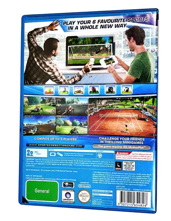 ESPN Sports Connection (Wii U) *MINT COMPLETE* Appleby Games