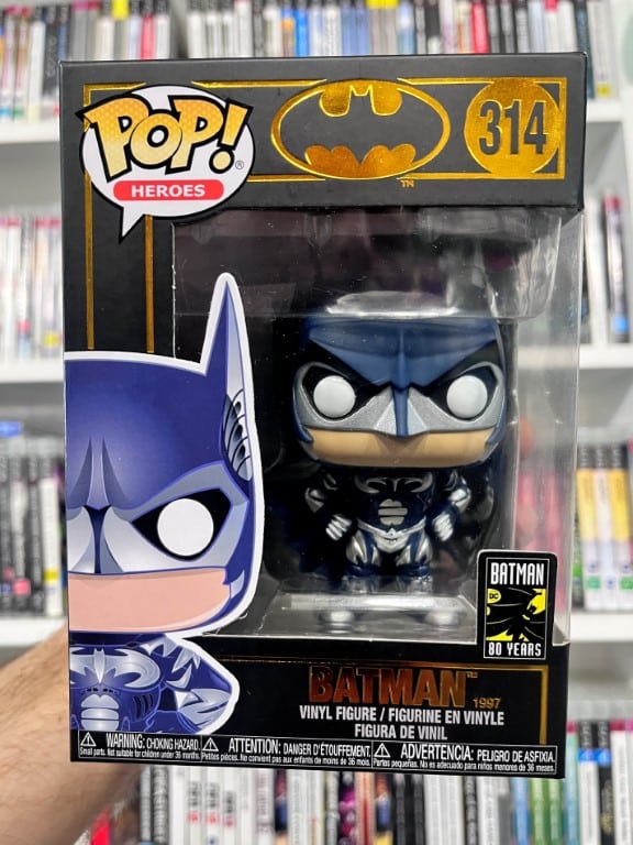 Funko Pop! Heroes: Batman 80th Batman (1997) Appleby Games