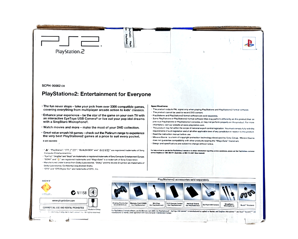PS2 Slim Console + Sony Controller *BOXED* - Image 7